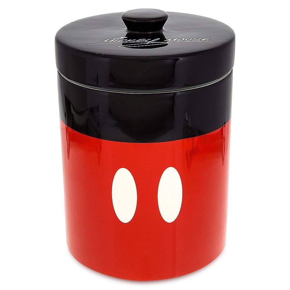 Disney’s - Mouse Mouse Cookie Jar/Canister With Lid, Brand New